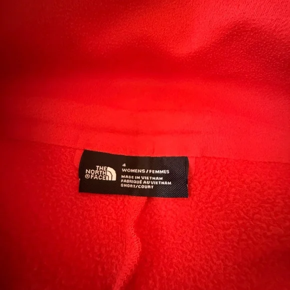 The North Face Snoga Windwall Ski Pants Women Fitted Fiery Red Stretch Size 4 - Picture 6 of 13